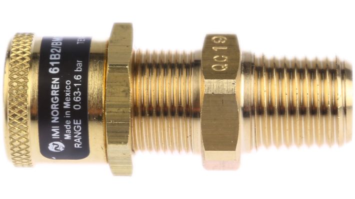 Norgren 61B2/BM000, Miniature Pop Type Pressure Relief Valve - pneumaticsystems