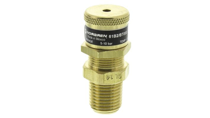 Norgren 61B2/BT000, Miniature Pop Type Pressure Relief Valve - pneumaticsystems