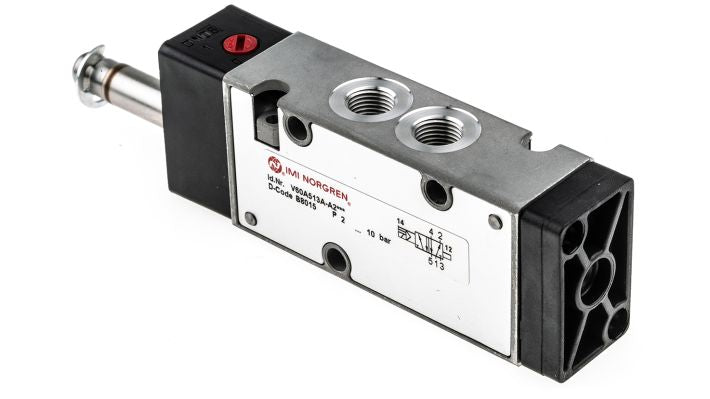 Norgren V60A513A-A2000, Inline Valves - Solenoid - pneumaticsystems