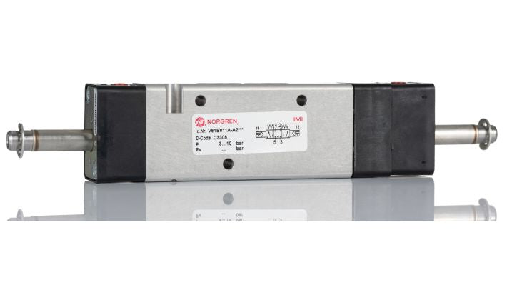 Norgren V61B611A-A2000, Inline Valves - Solenoid - pneumaticsystems