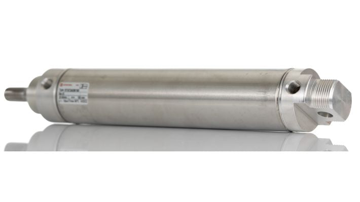 Norgren RT/57240/M/160, Roundline double acting cylinder, 40mm diameter, 160mm stroke - pneumaticsystems