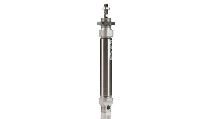 Norgren RM/8016/M/50, ISO roundline double acting cylinder, 16mm diameter, 50mm stroke - pneumaticsystems