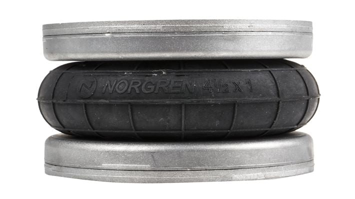 Norgren PM/31041, Air bellow, single acting, 4-1/2" diameter, 40mm stroke - pneumaticsystems