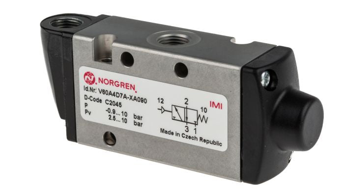 Norgren V60A4D7A-XA090, Inline Valves - Pilot - pneumaticsystems