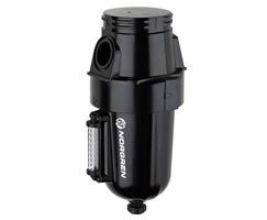 F68G-NNN-MR1, Olympian Plus general purpose filter, Without Yoke, Manual drain, 5µm filter element