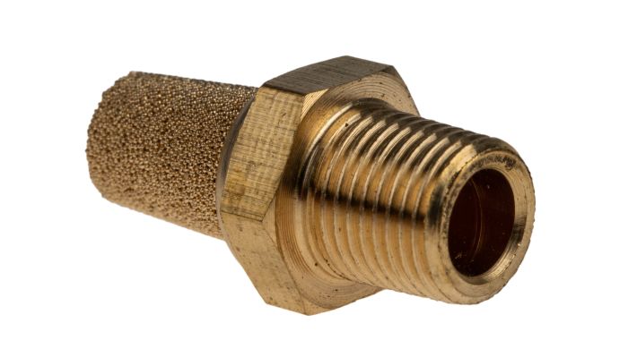 Norgren T40B1800, Quietaire sintered bronze silencer, R1/8 - pneumaticsystems