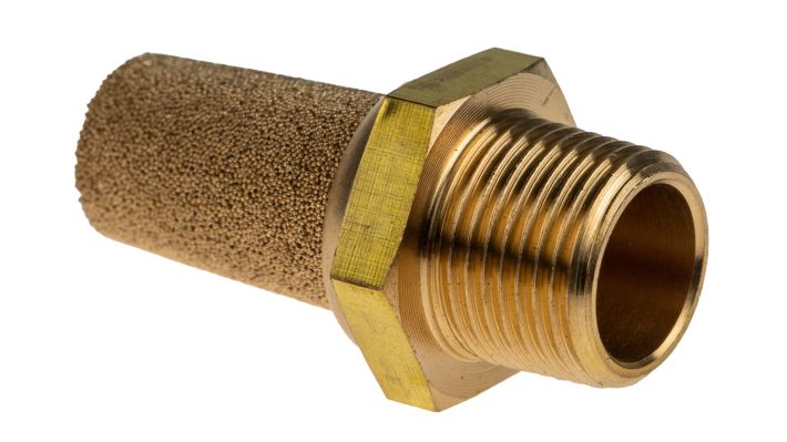 Norgren T40B3800, Quietaire sintered bronze silencer, R3/8 - pneumaticsystems