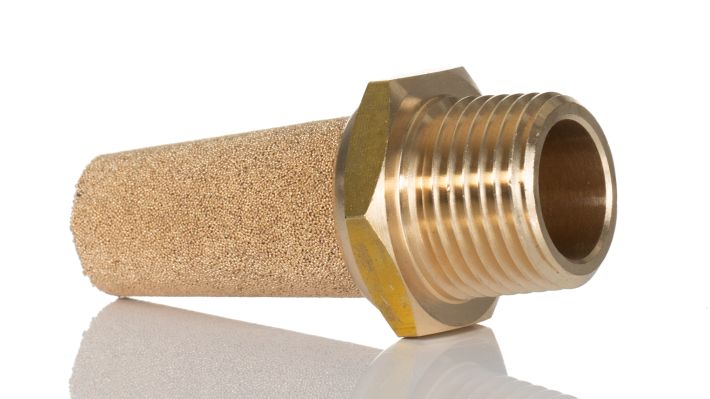 Norgren T40B4800, Quietaire sintered bronze silencer, R1/2 - pneumaticsystems