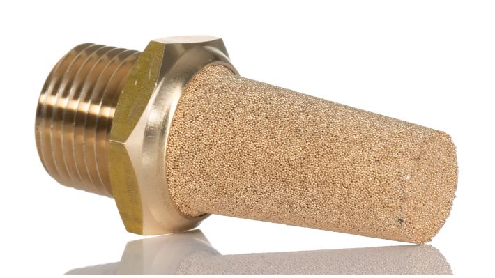 Norgren T40B4800, Quietaire sintered bronze silencer, R1/2 - pneumaticsystems