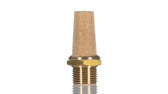 Norgren T40B4800, Quietaire sintered bronze silencer, R1/2 - pneumaticsystems