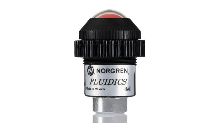 Norgren 5VS-412-800, Rotowink indicator, (Off)Red, (On)Green - pneumaticsystems