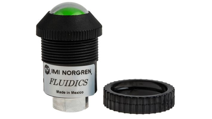 Norgren 5VS-421-800, Rotowink indicator, (Off)Green, (On)Red - pneumaticsystems