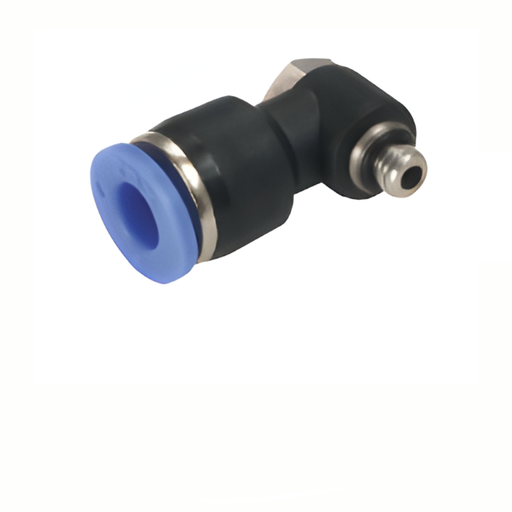 Pneumax PH06-M5 - 6mm x M5 Male Banjo Elbow - Parallel Thread (Blue Collet) - pneumaticsystems