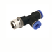 Pneumax PST12-04 - 12mm x 1/2" Taper Male Run Swivel Tee (Blue Collet) - pneumaticsystems