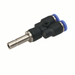 Pneumax PWJ06-04 - 6mm Stem to 4mm Pushfit Y Reducer (Blue Collet) - pneumaticsystems