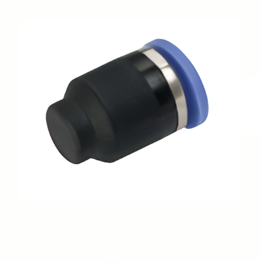 Pneumax PPF12 - 12mm Tube Blanking Cap (Blue Collet) - pneumaticsystems