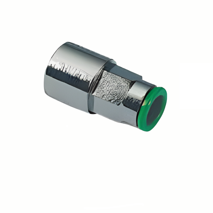 Pneumax 02-06-14 - 6mm x G1/4" Female Parallel Fitting (Green Collet)