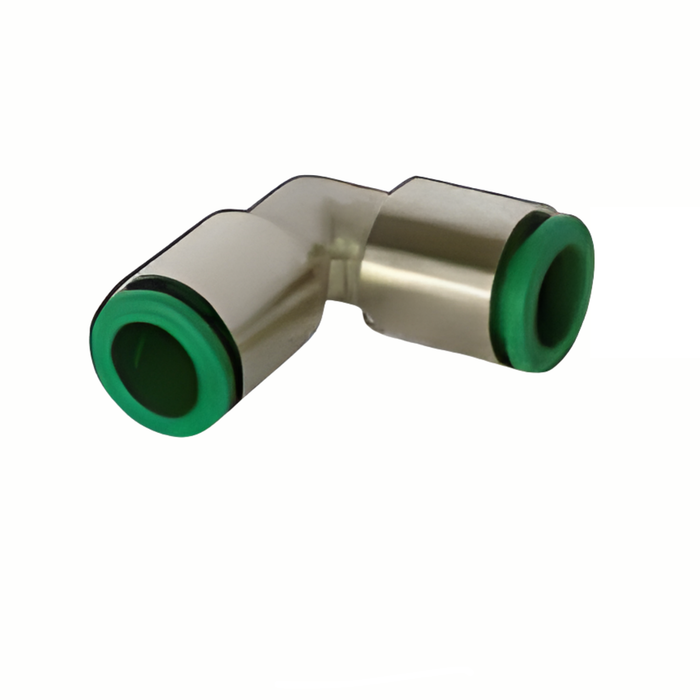 Pneumax 04-10-00 - 10mm Equal Elbow (Green Collet)