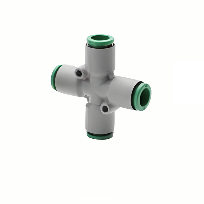 Pneumax T11-10-00 - 10mm Equal Cross Technopolymer