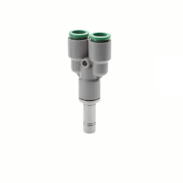 Pneumax T23-06-L0 - 6mm Push-In Stem Y Connector