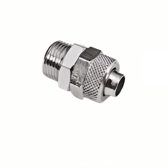Pneumax 301Z-10-38 - 10mm x G3/8" Male Straight Adaptor (Parallel Thread)