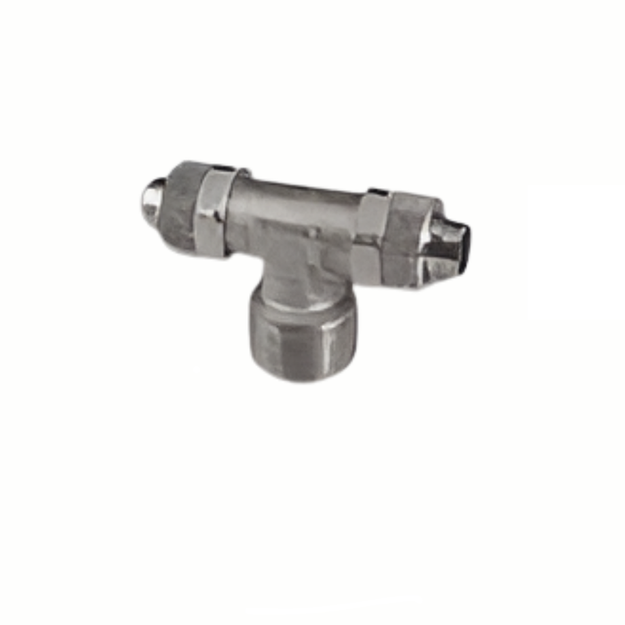 Pneumax 307-08-18 - 8mm x 1/8" Taper Male Branch Tee