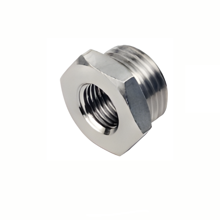 Pneumax 104Z-3/8-1/8 - G3/8" Male-G1/8" Female Parallel Reducer