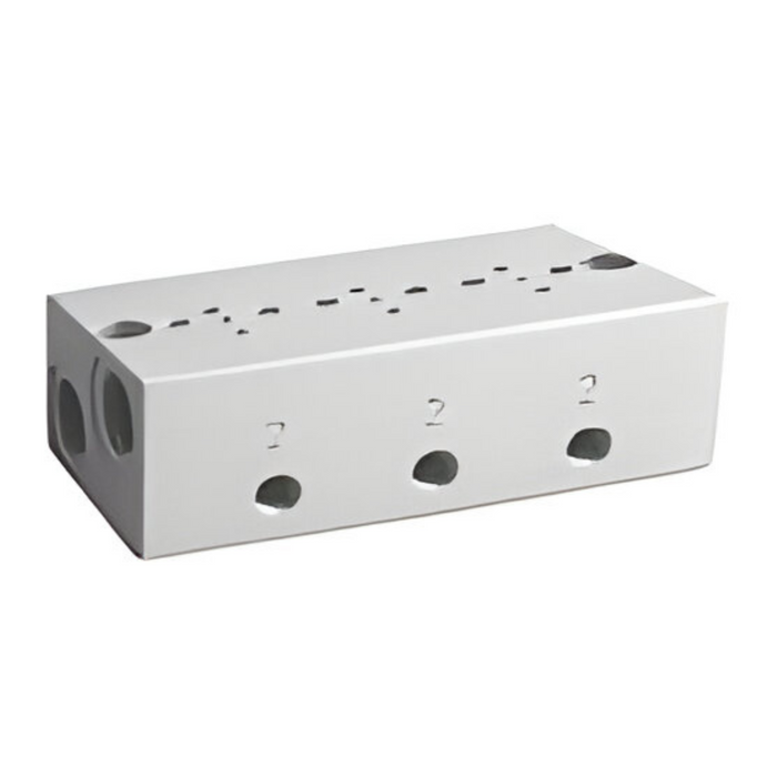 Pneumax 354.03 ¬Ø4mm 3 Position Base For 15mm Solenoids - pneumaticsystems