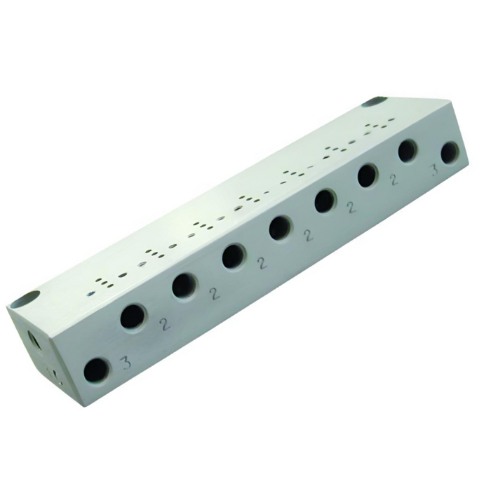 Pneumax 395.07 M5 7 Position Base For 10mm Solenoids - pneumaticsystems