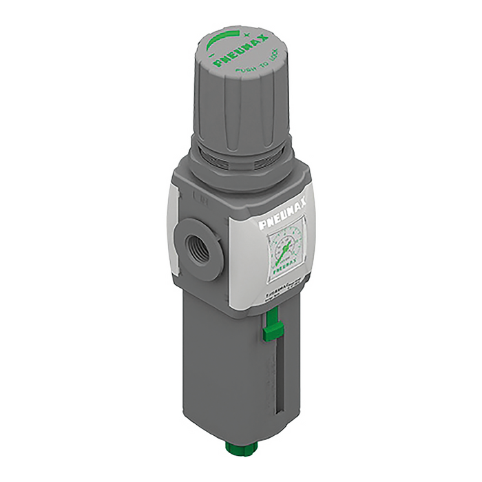 Pneumax T171BEWBC G_ Filter/Reg 20¬µm 0-8 Bar + Gauge (R-L) - pneumaticsystems