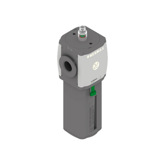 Pneumax T173BFAS G1/2 Filter 5¬µm Autodrain Techno Thread - pneumaticsystems