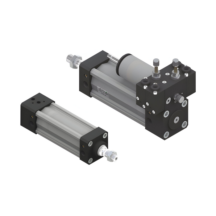 Pneumax 1463.450.A.0.0 63 x 450mm Hydro-Pneumatic Cylinder Extraction Regulation - pneumaticsystems