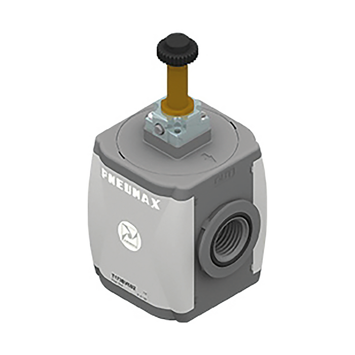 Pneumax T173BVP G1/2 Pneumatic Shut Off Valve Techno Thread - pneumaticsystems
