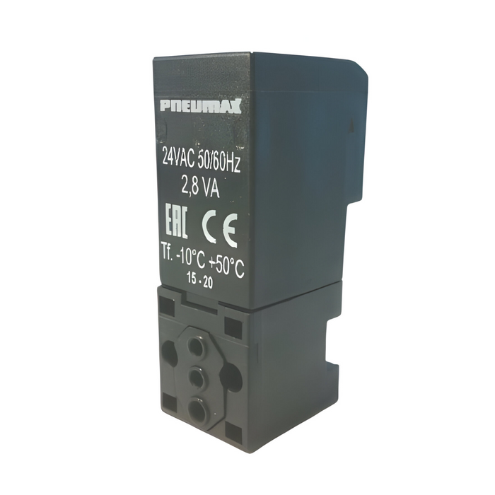 Pneumax N335.0A 15mm √ò1.1mm Solenoid 3/2 N/C 24Vac