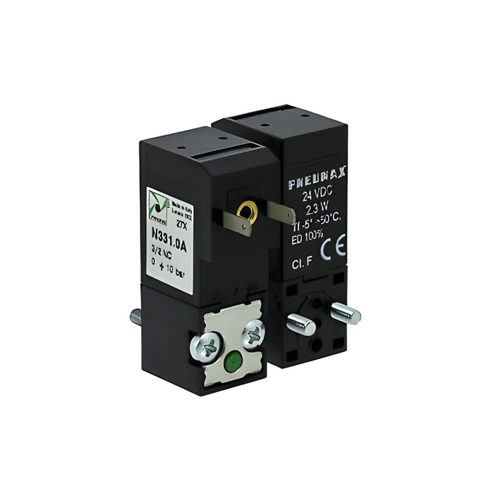 Pneumax N337.0A 15mm √ò1.1mm Solenoid 3/2 N/C 220Vac