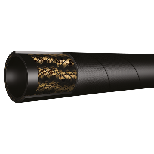 FT Pro - MSHAR2AT-08-100 23.1MM OD X 1/2" ID Hydraulic Hose MSHA 100R2 - pneumaticsystems