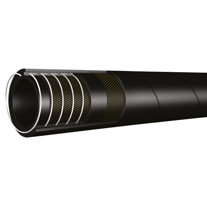 FT Pro - 100R4-38-20 38MM ID 10 Bar Suction & Delivery Hose 20M - pneumaticsystems