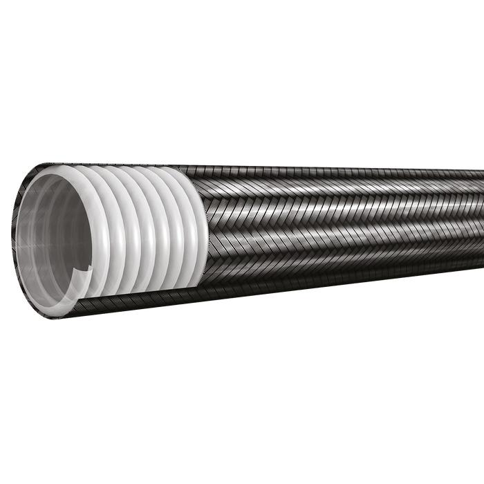 FT Pro - SSCPTFE-06 16.55MM OD X 3/8" ID Hydraulic Hose PTFE - pneumaticsystems