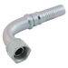 FT Pro - JMBSPF90-20-16CF 1.1/4" BSP Female Interlock 90° Swept Elbow 1" Hose ID - pneumaticsystems