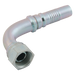 FT Pro - JMBSPF90-16-16CF 1" BSP Female Interlock 90° Swept Elbow 1" Hose ID - pneumaticsystems