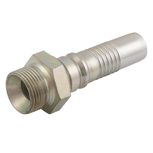 FT Pro - JMBSPM-20-16CF 1.1/4" BSP Male Interlock Straight 1" Hose ID - pneumaticsystems