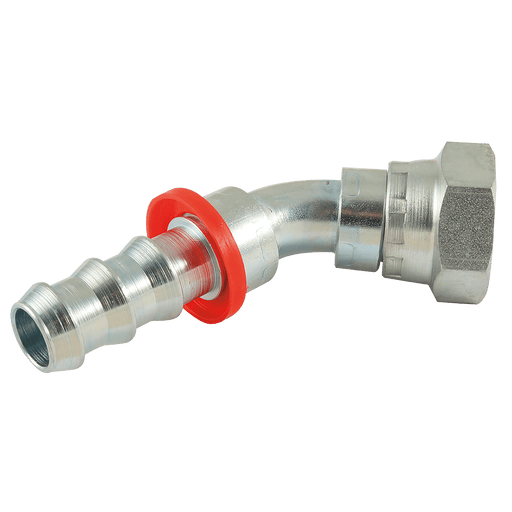 FT Pro - PSBF164516CF 1" BSP Female X Hose Tail 45° Elbow - pneumaticsystems