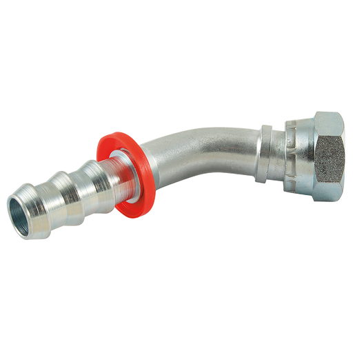 FT Pro - PSMFL10-45-06CF M16 X 1.5 Metric Female Light Series X Hose Tail 45° Elbow - pneumaticsystems