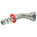 FT Pro - PSMFL10-45-06CF M16 X 1.5 Metric Female Light Series X Hose Tail 45° Elbow - pneumaticsystems