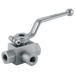 FT Pro - KHB3K-G11/2 1.1/2" BSP Parallel Female Ball Valve 3 Way L Ported - pneumaticsystems