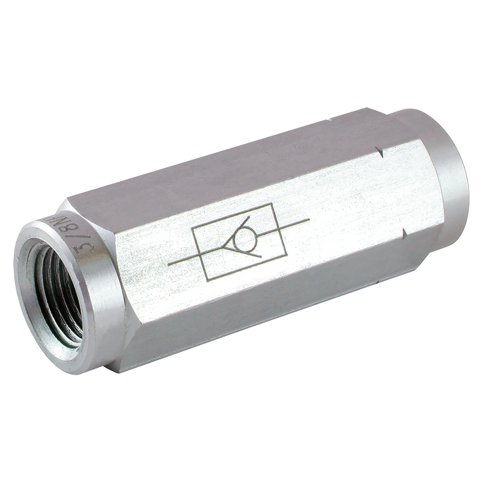 FT Pro - EHRVG-38-3CP 3/8" BSP Parallel Female Check Valve Non-Return Valve - pneumaticsystems