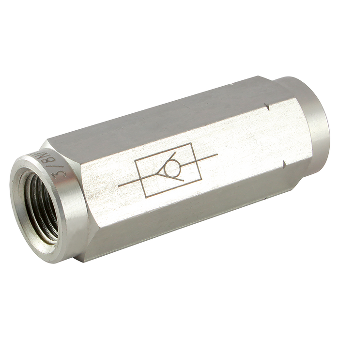 FT Pro - HCVSS-1 1" BSP Parallel Female Check Valve High Pressure Check Valve - pneumaticsystems
