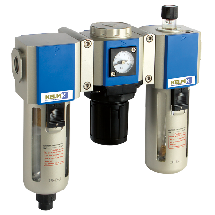 FT Pro - KCS300-10-F-3 3/8" BSP Parallel Female Semi Auto Drain - pneumaticsystems