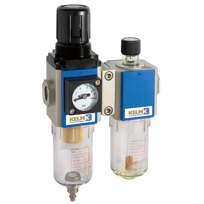 FT Pro - KFCS200-08-F-3 1/4" BSP Parallel Female Semi Auto Drain - pneumaticsystems