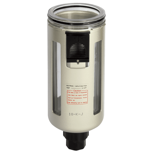 FT Pro - KF600-P3 Air Preparation Drain Bowl and Manual Drain - pneumaticsystems